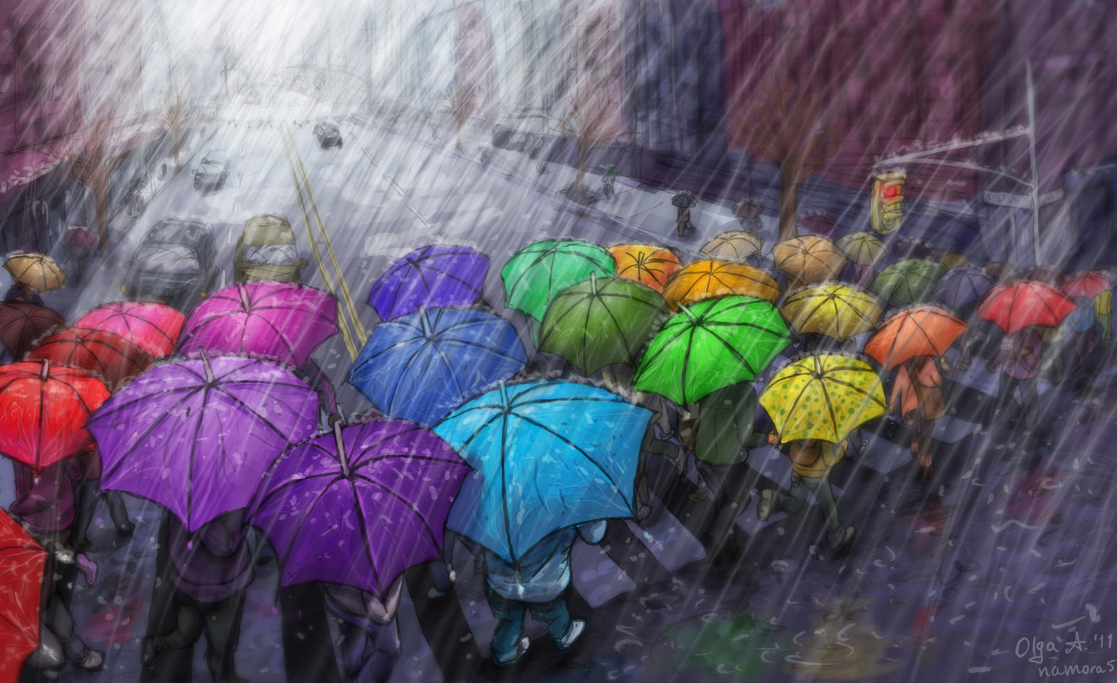 Urban Rainbow by OlgaAndreyeva