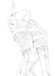 -Scene from a SasuSakuRPG-