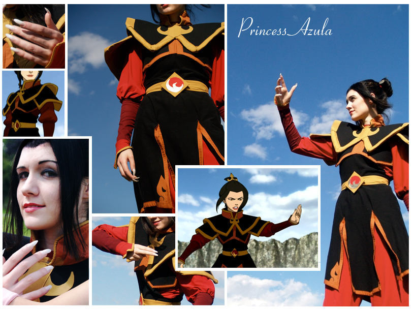 Azula Costume Sheet