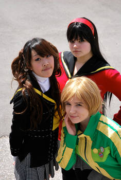 Chie, Yukiko and Rise