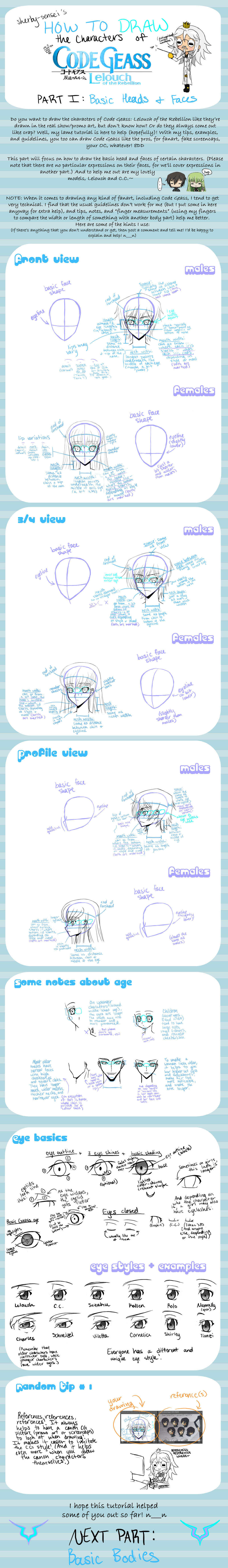 How to Draw CG Characters -1- by sherbertKISSES on DeviantArt