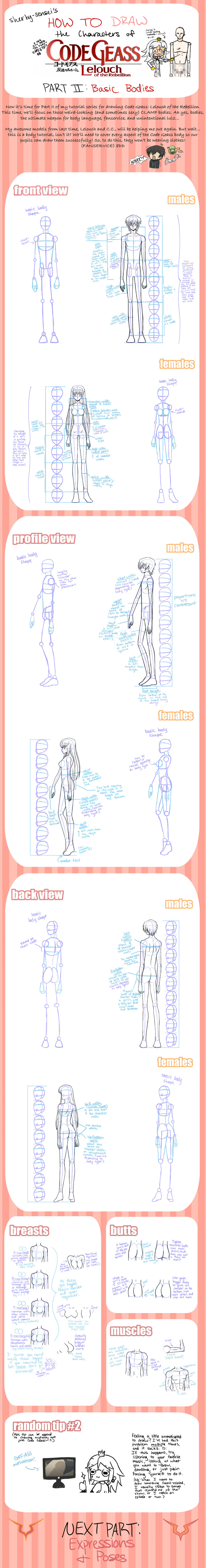 Cg Drawing Example How to Draw CG Characters -2- by sherbertKISSES on DeviantArt