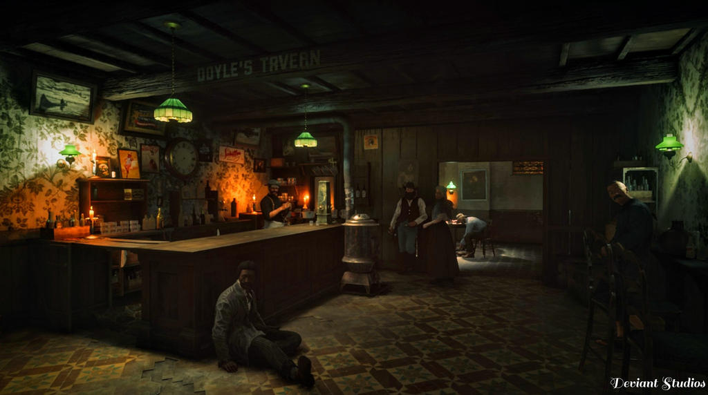 Doyle's Tavern (RDR2) by deviantartkingof97 on DeviantArt