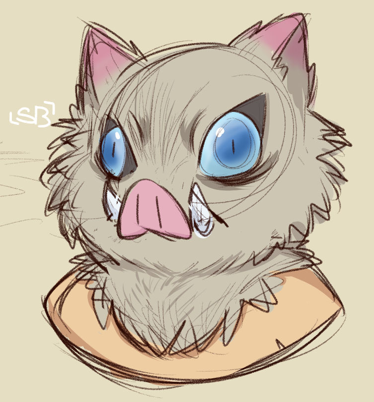 Inosuke doodle by SleepyBrainiac on DeviantArt