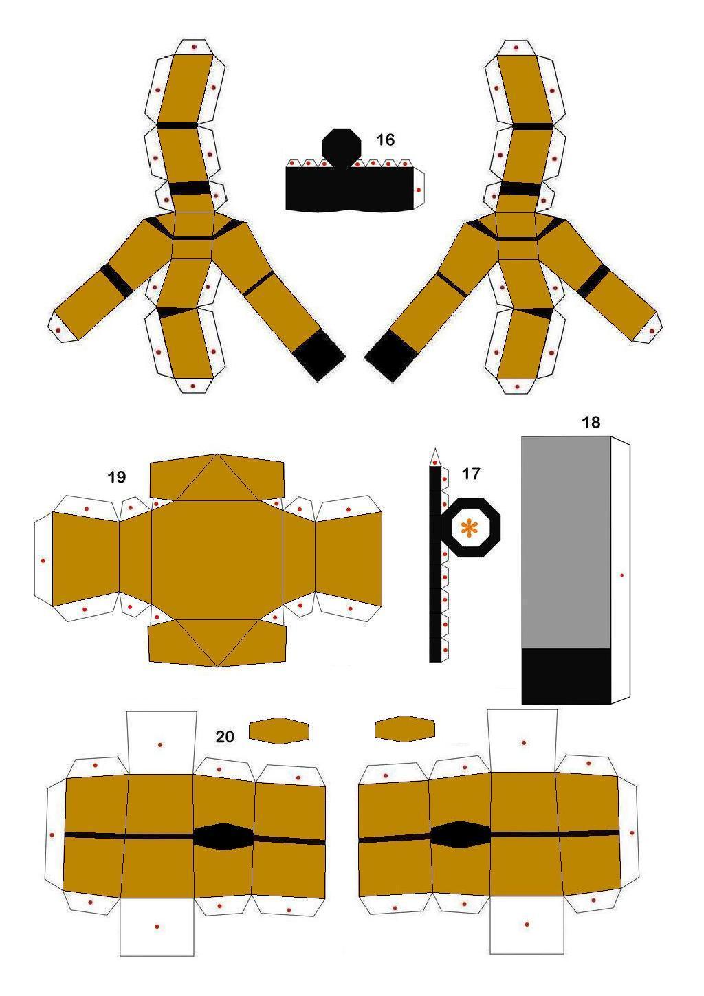 Five Nights at Freddy's VR Help Wanted papercraft by FRYDU1987 on