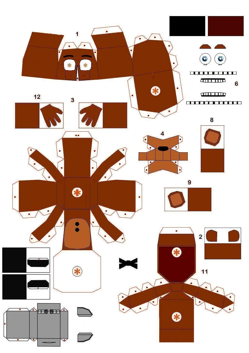 Five Nights at Freddy's VR Help Wanted papercraft by FRYDU1987 on