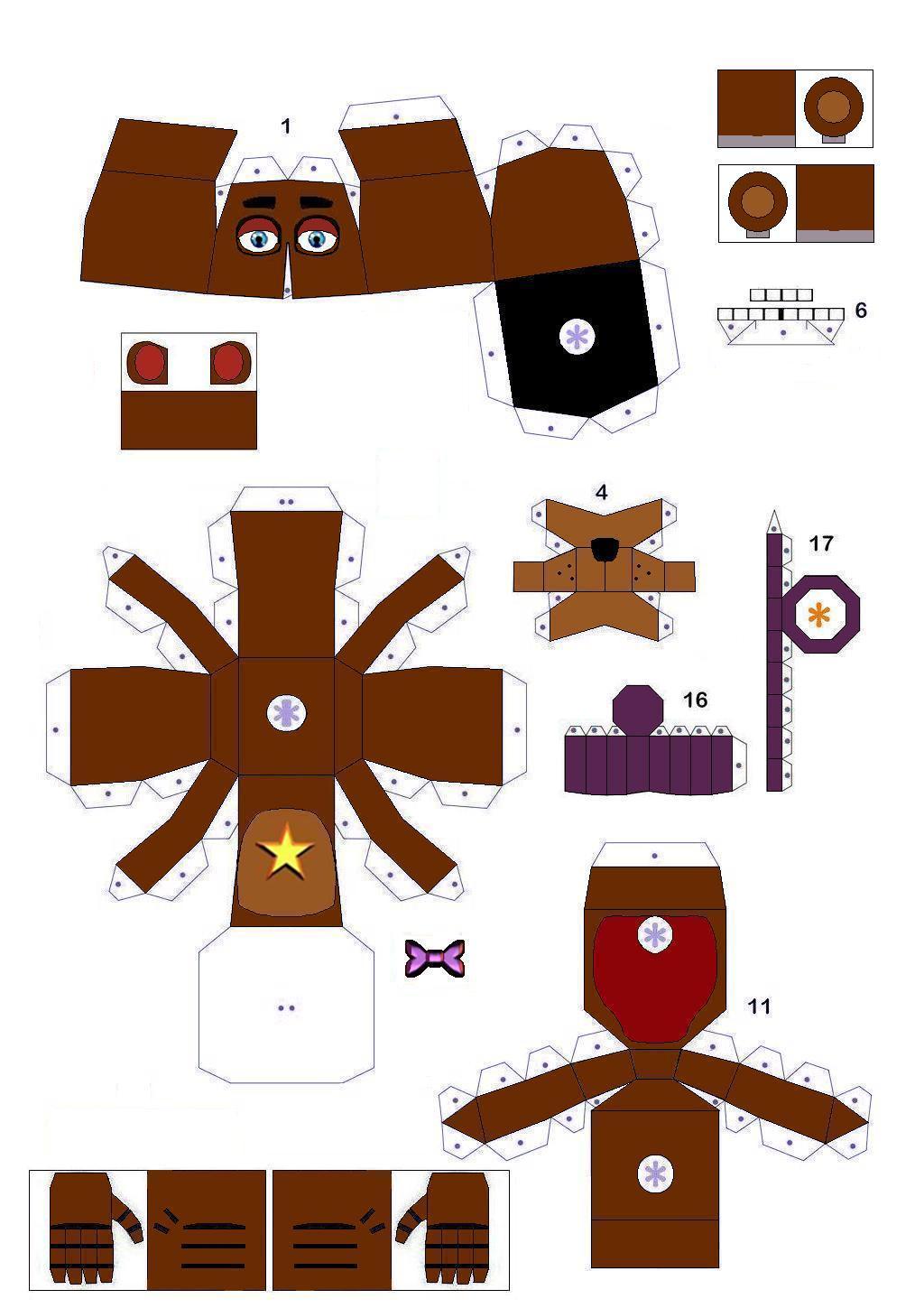 Five Nights at Freddy's VR Help Wanted papercraft by FRYDU1987 on