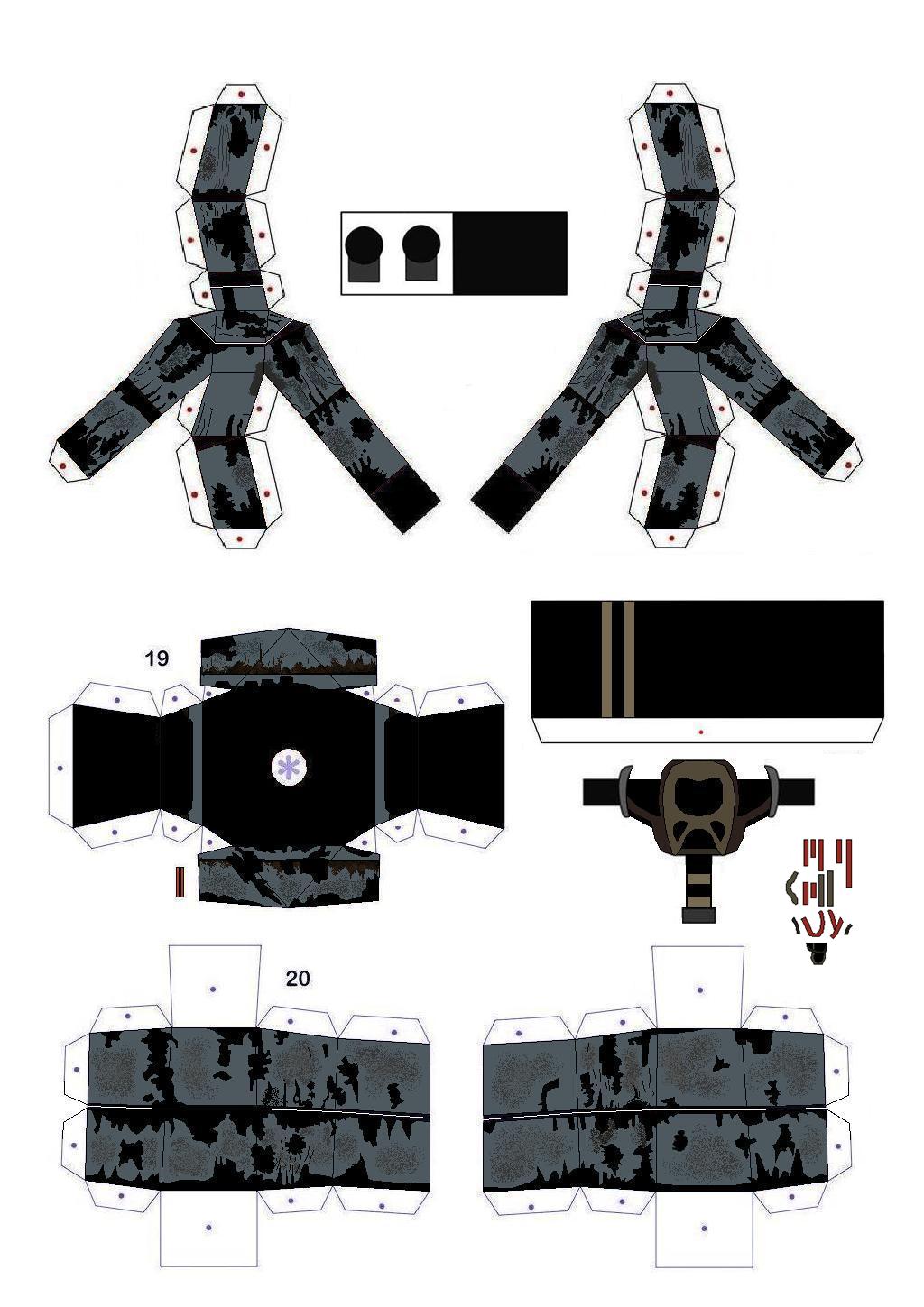 Five Nights at Freddy's VR Help Wanted papercraft by FRYDU1987 on