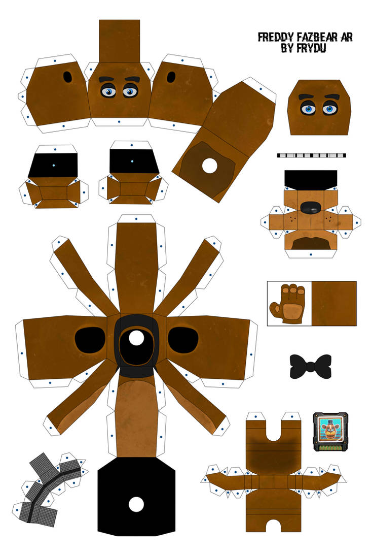 Freddy Fazbear AR 1 by FRYDU1987 on DeviantArt