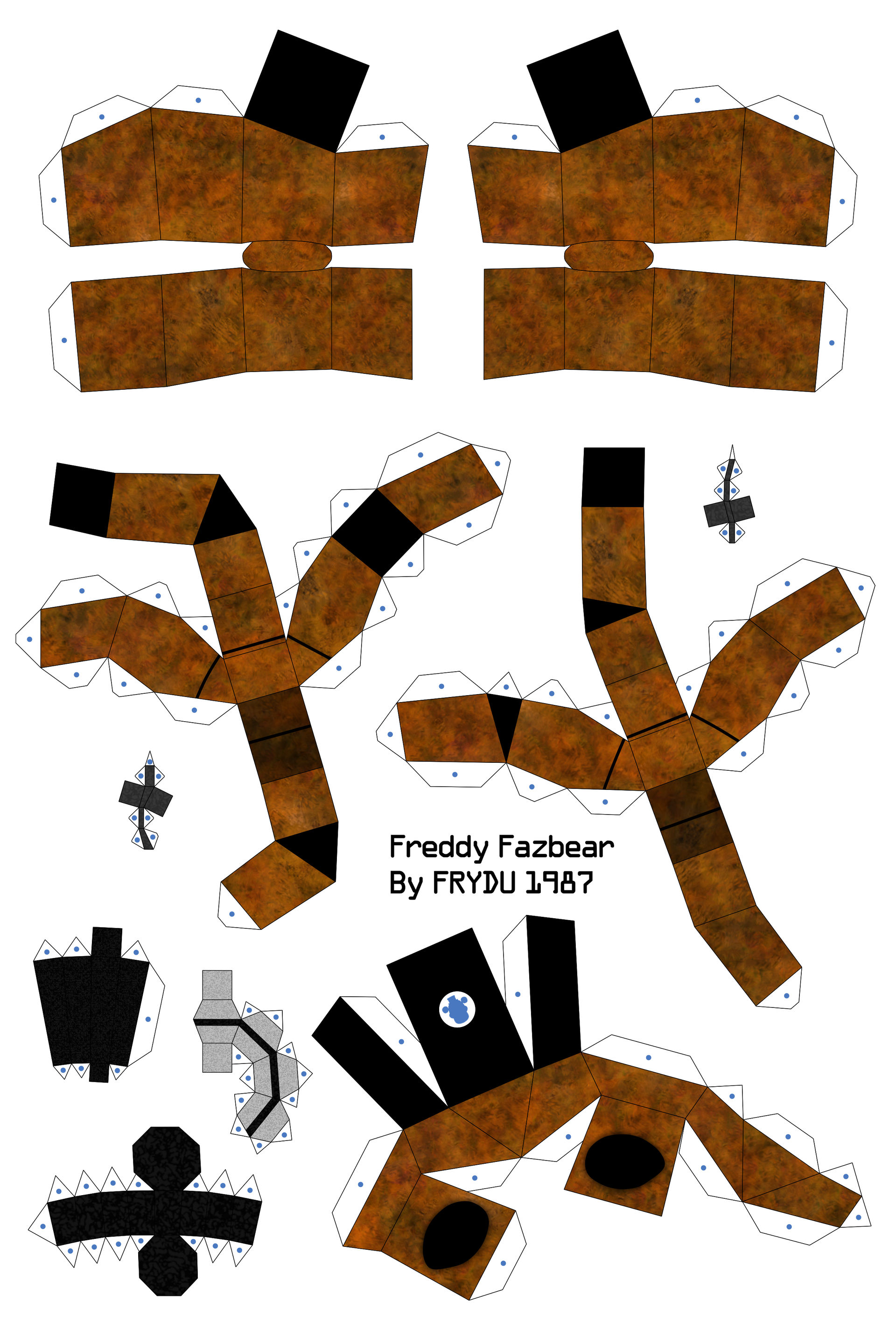 Freddy Fazbear 2 by FRYDU1987 on DeviantArt