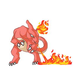 Daily pokemon Day 4 : 005 Charmeleon