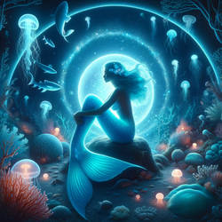 Peaceful Mermaid