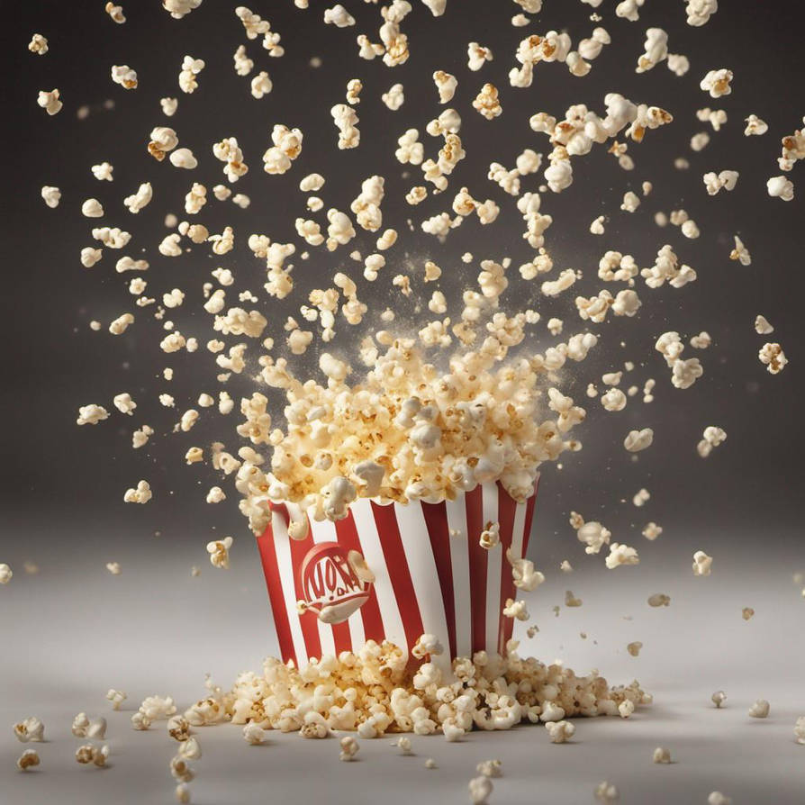 Popcorn Explosion by hypnoeros on DeviantArt