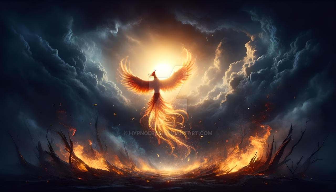 Phoenix Rises Again Rise of the Phoenix by hypnoeros on DeviantArt
