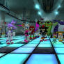 Sonic and Friends at the night club