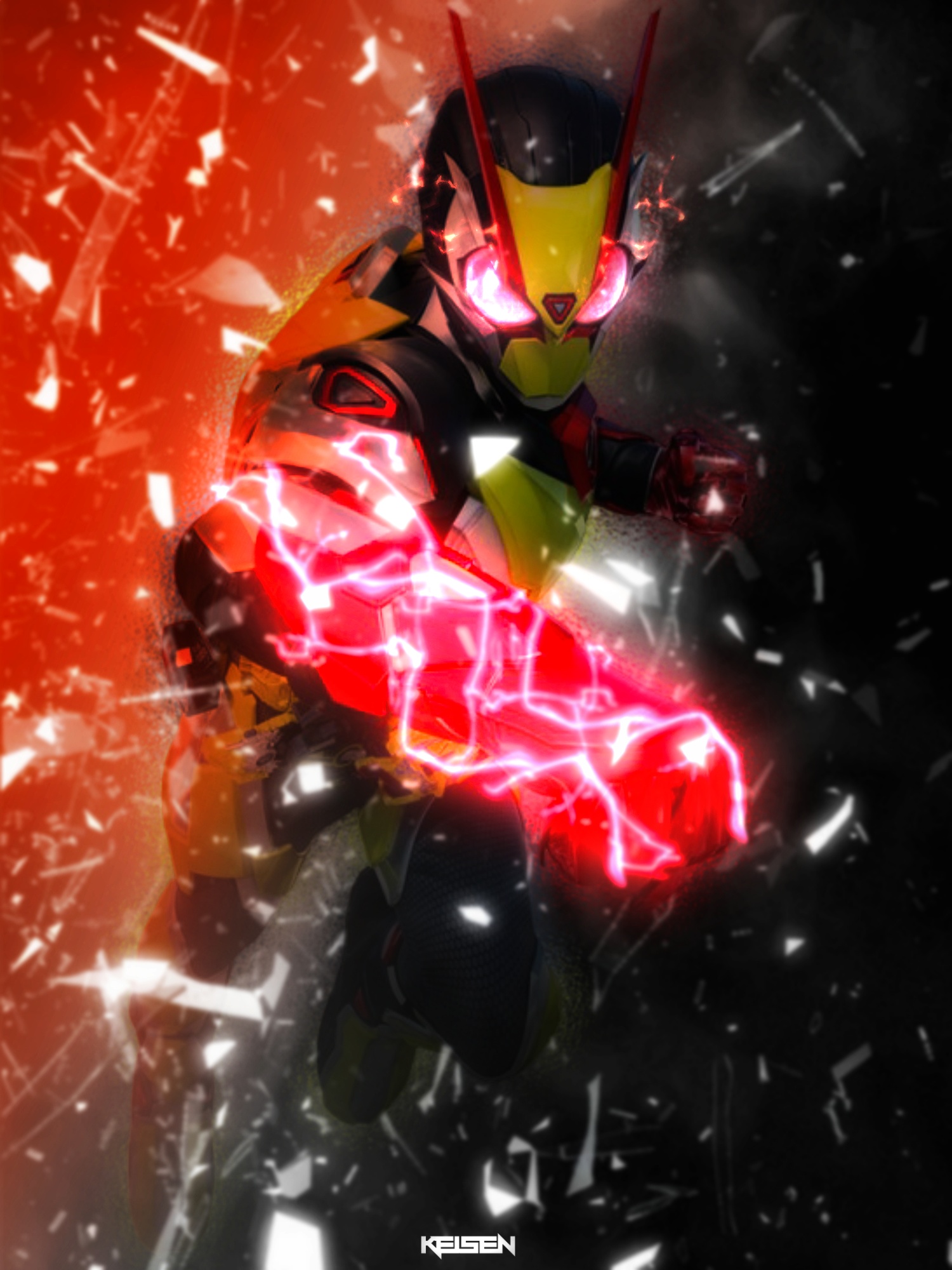 Kamen Rider Zero Two by KeitaroSenki on DeviantArt