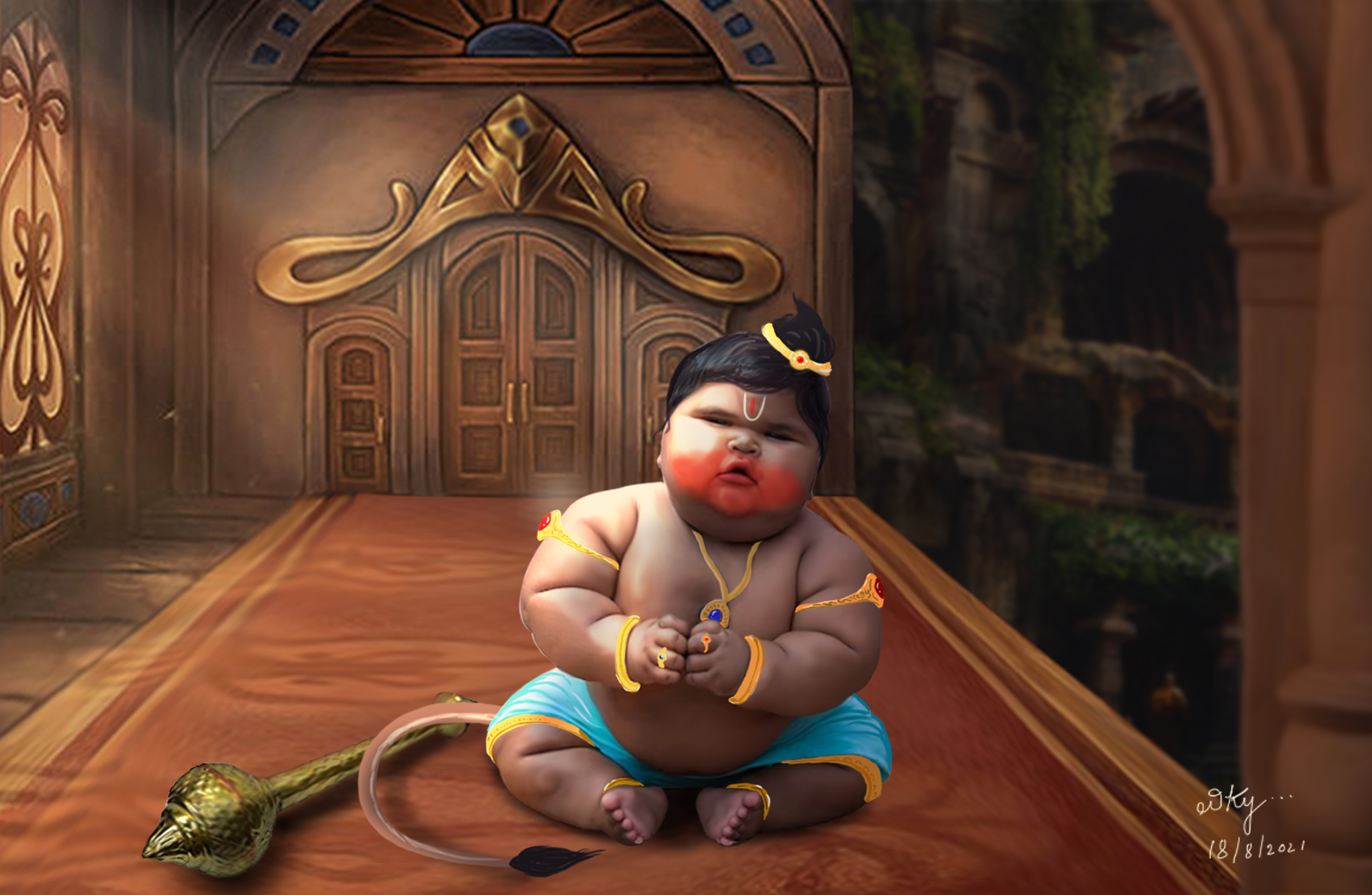 Jai Hanuman by Vickalert on DeviantArt Jai Hanuman by Vickalert on DeviantArt