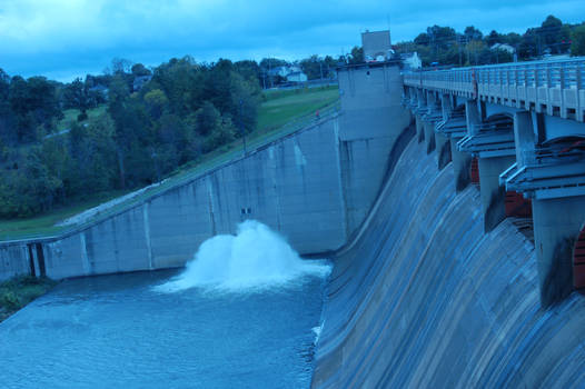 View from the dam