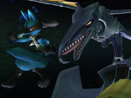 Lucario VS. Meta Ridley