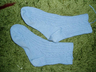 Blue Socks