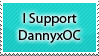 I Support DannyxOC stamp