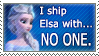 No one for Elsa