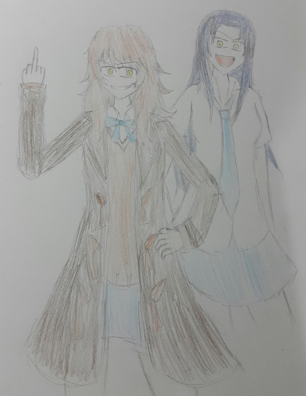 Get Ozu Sisters Coppelion By Kamiyabloodvegeance On Deviantart Desktop Wallpaper Wallpaper Ozu Sisters Coppelion By Kamiyabloodvegeance On Deviantart For Free