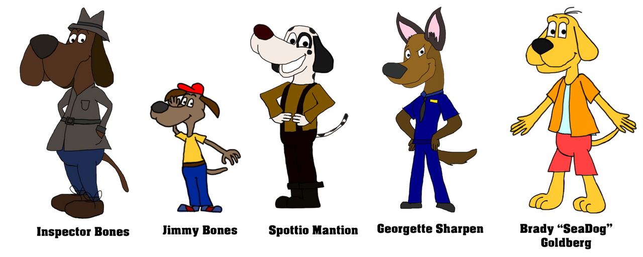 The Adventures of Inspector Bones Characters by twoodland1994 on DeviantArt