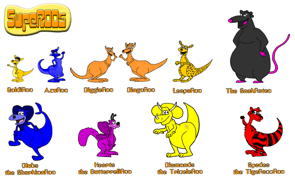 Super Roids SupeROOS Characters by twoodland1994 on DeviantArt