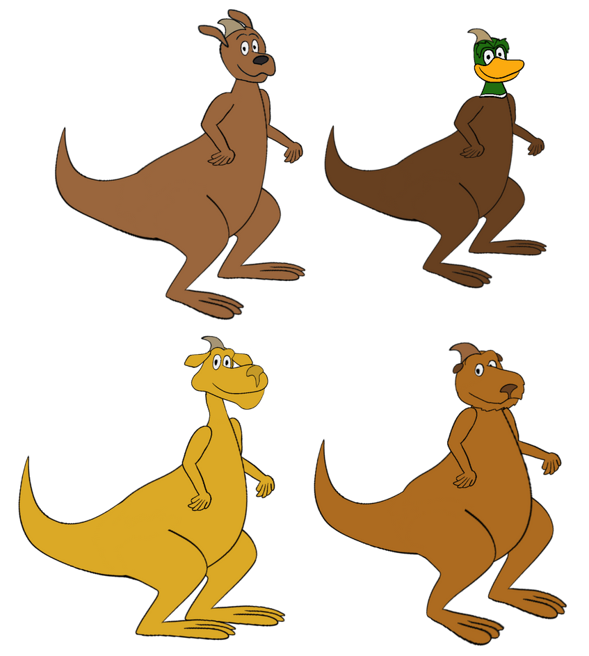 Hadrosaurus Kangaroos by twoodland1994 on DeviantArt