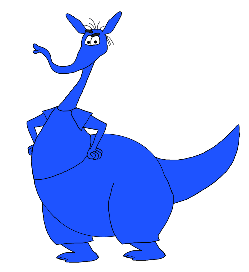Devon as the Blue Aardvark by twoodland1994 on DeviantArt