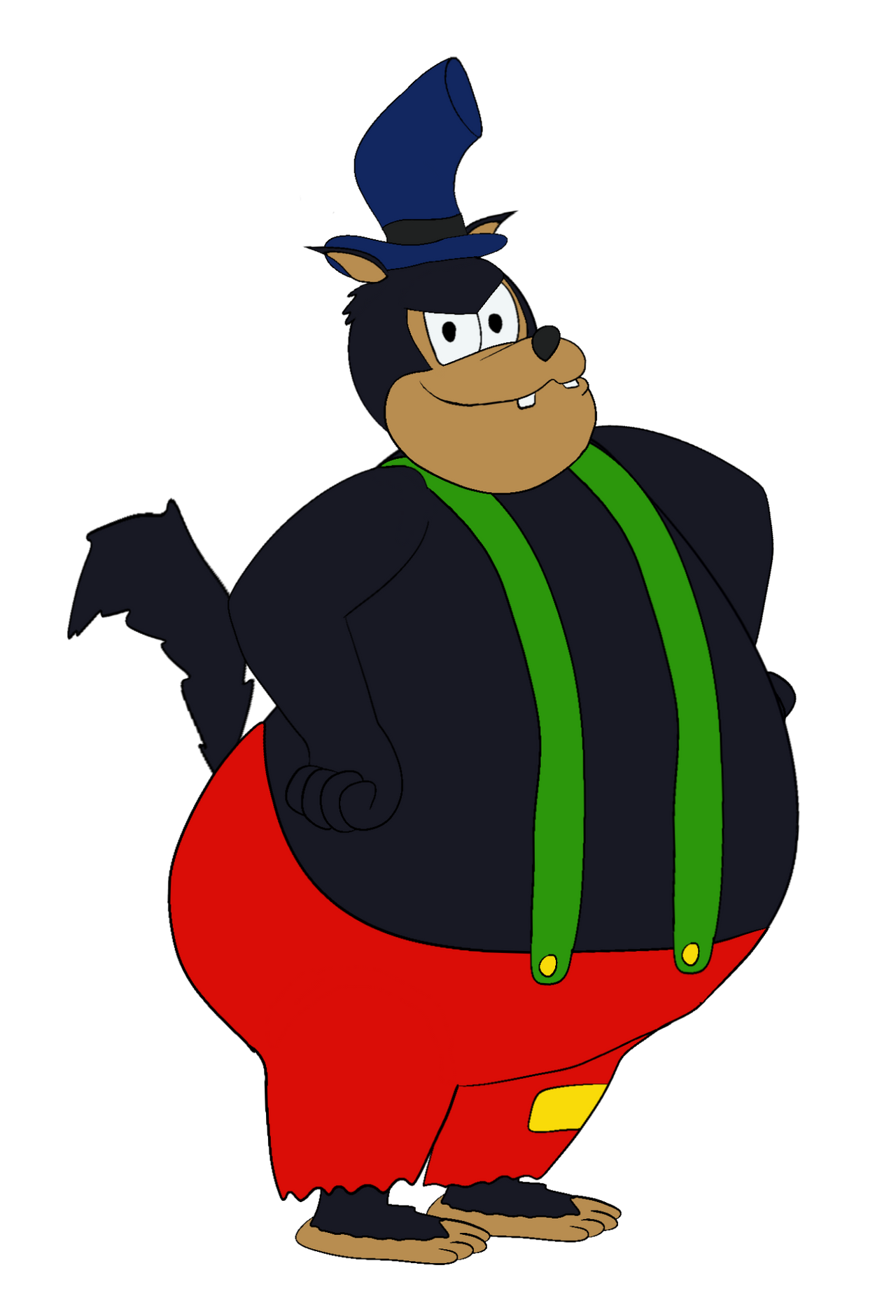 Disney's Peg Leg Pete As The Big Bad Wolf by twoodland1994 on DeviantArt
