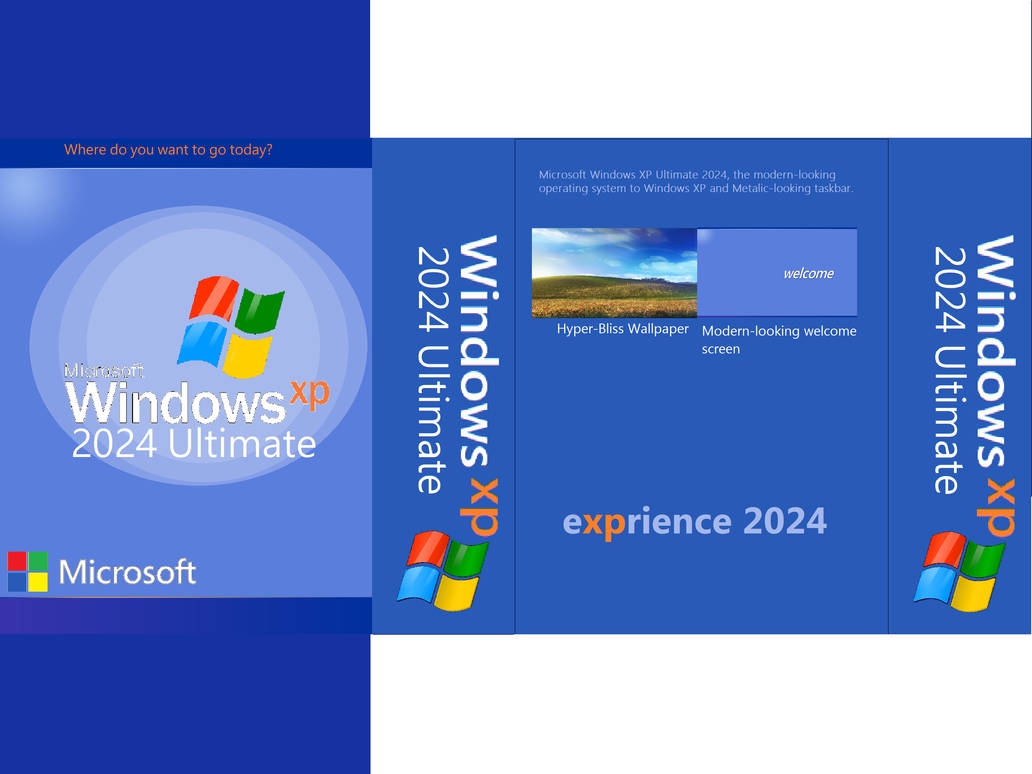 Windows XP 2024 Ultimate Box (free download) by TYRYURIY on DeviantArt