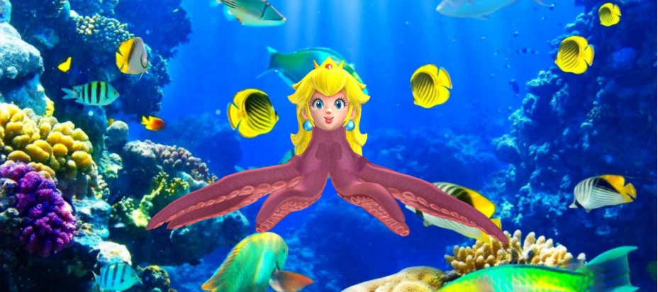 Princess Octopus (MMD) Princess Peach Octopus TF by thomasman850 on DeviantArt