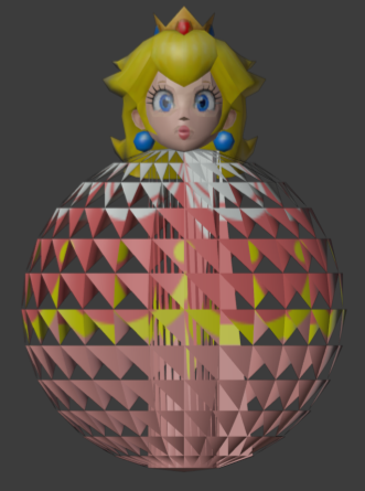 Mario Party 4 Princess Peach Hop Or Pop Model by thomasman850 on DeviantArt