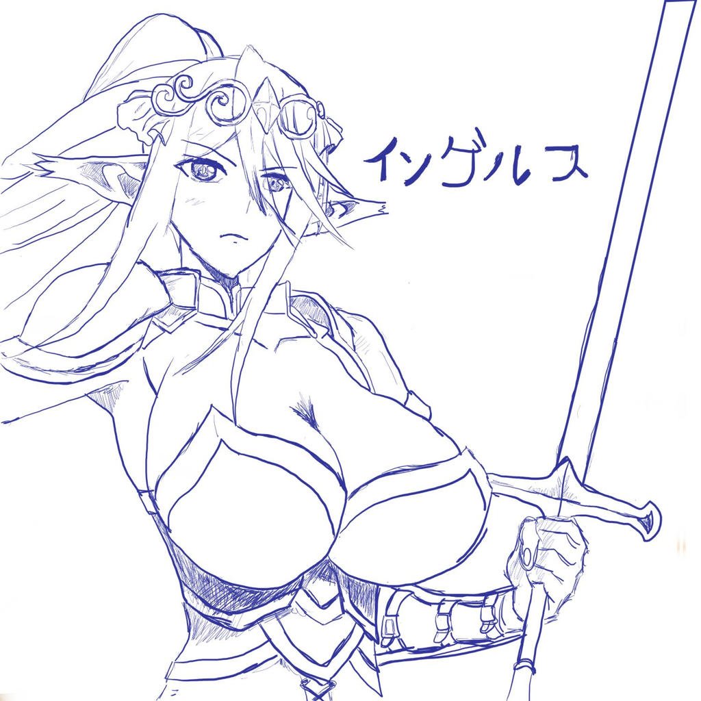 Cerea Monster Monsune Oppai / Wacom/ Sketch