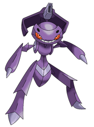 Shiny Genesect by Torinja on DeviantArt