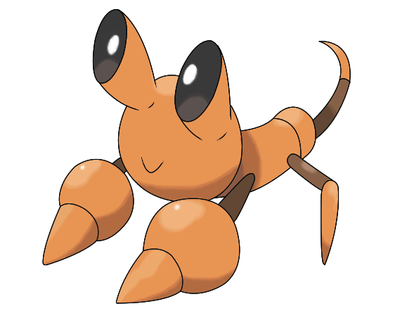 Dwebble Shell Dwebble (Without house) by icaro382 on DeviantArt