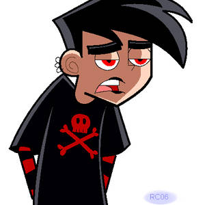 Goth boy Danny Fenton