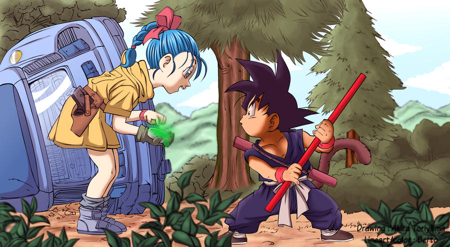 goku and bulma