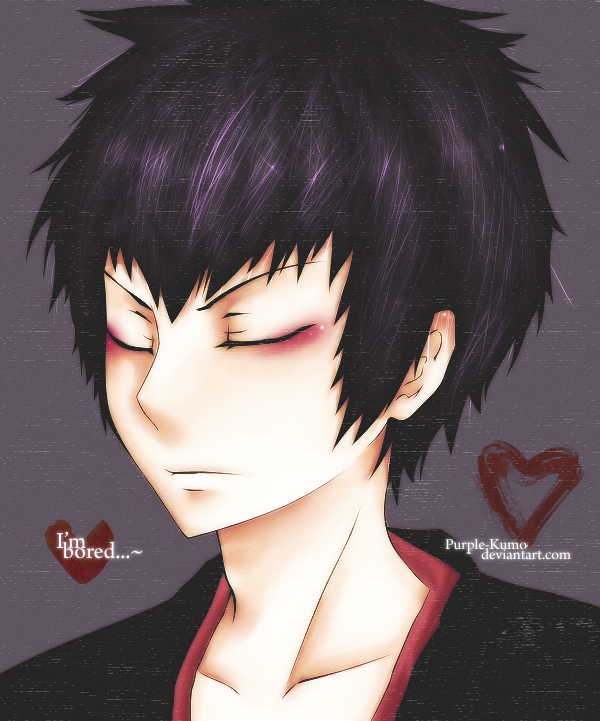 Hibari Kyoya:.3 - Bored