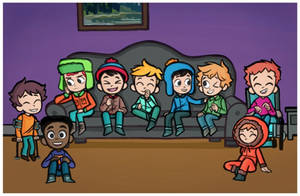 Sleepover with the boys!!