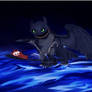 Toothless 2 Blue