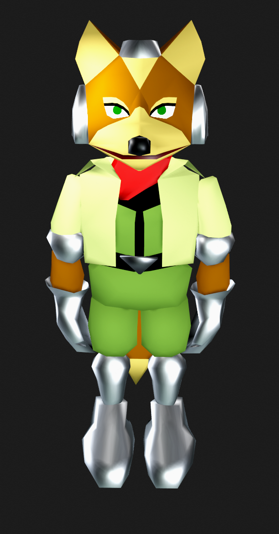 I edited the Star Fox team's models from Star Fox 64! They're also riggged.  (Blend file link in the replies) : r/starfox