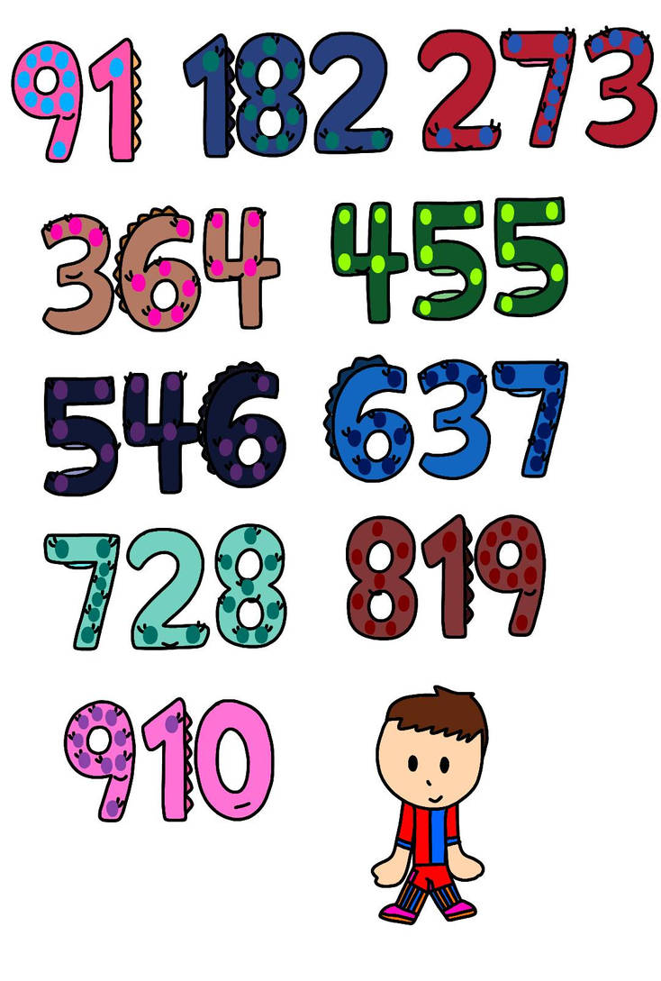 Endless Numbers count by 91's by WillylovesEN on DeviantArt