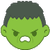 Hulk Twitter emoji