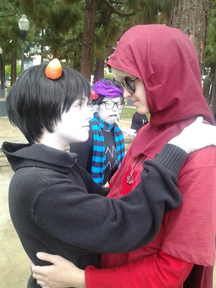 DaveKat with a disapproving Eridan