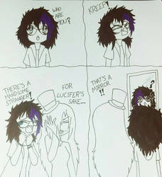 There's a Handsome Stranger Here!