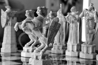 All the Kings Horses Blk and White Updated by Scooby777