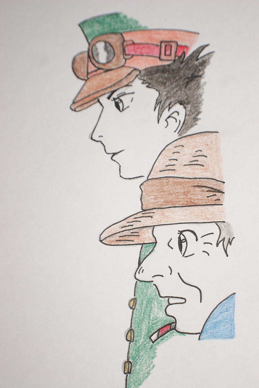 Howls moving castle drawing by LElizabeth89 on DeviantArt